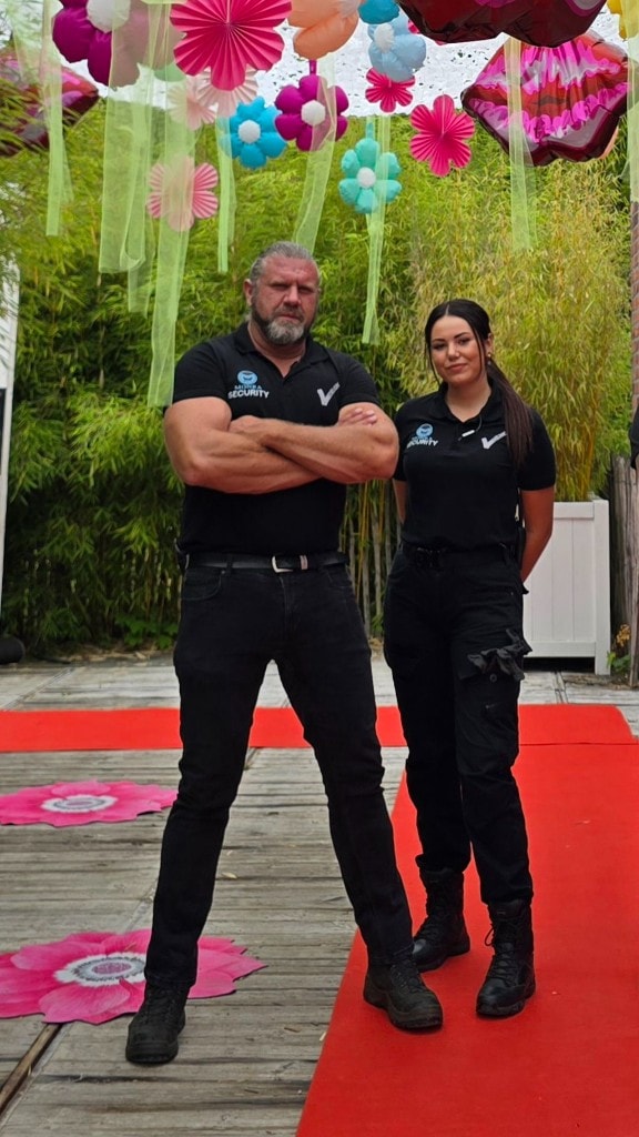 Monra Security beveiliger op evenement
