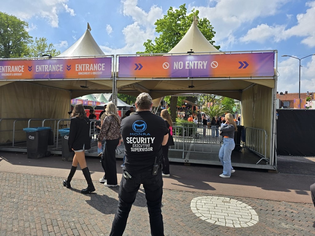 Festival beveiliging