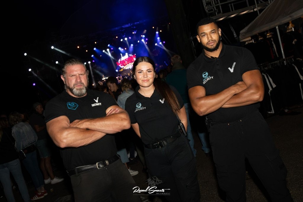 Monra Security team bij Kingsday