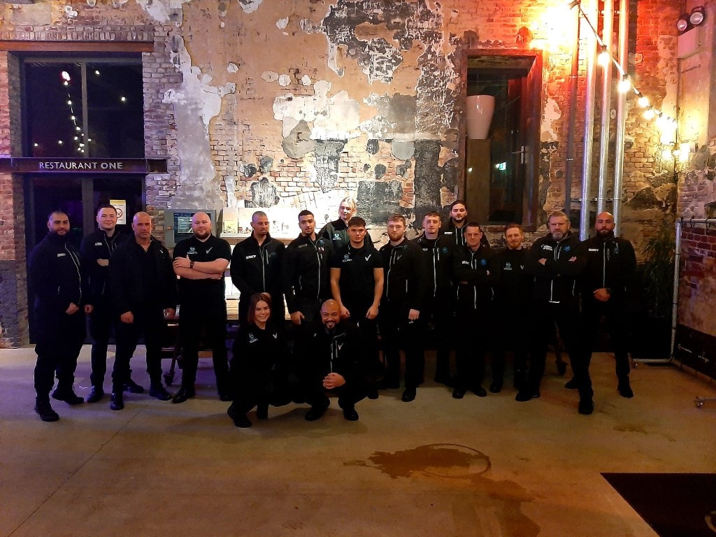 Monra Security team in België